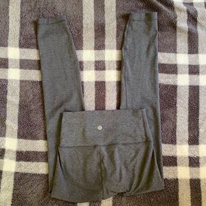 Lululemon Heathered Black Wunder Unders
